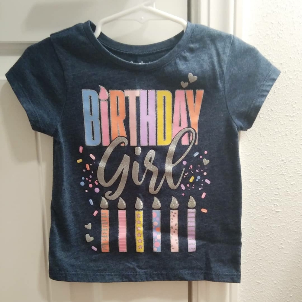 💜Toddler girl birthday shirt size 2T